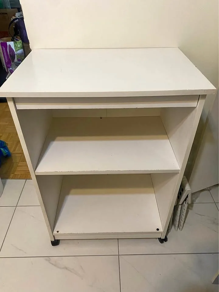 2 shelf cabinet