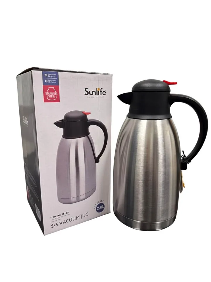 Brand New Stainless Steel Thermos Jugs thumbnail