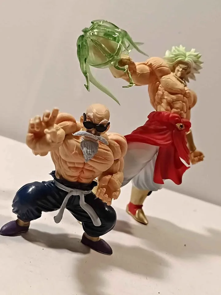 Master roshi and broly