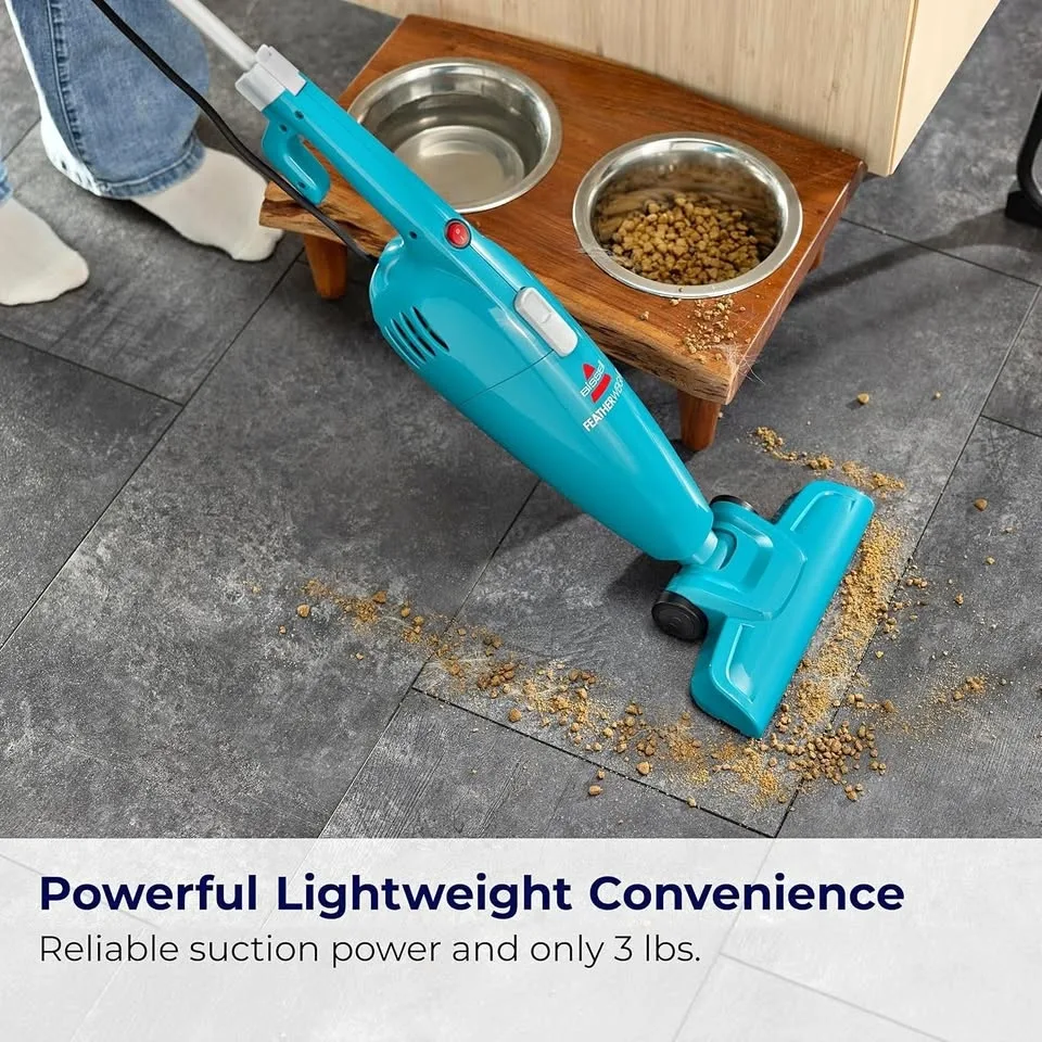 Bissell - Stick Vacuum - Featherweight Blue