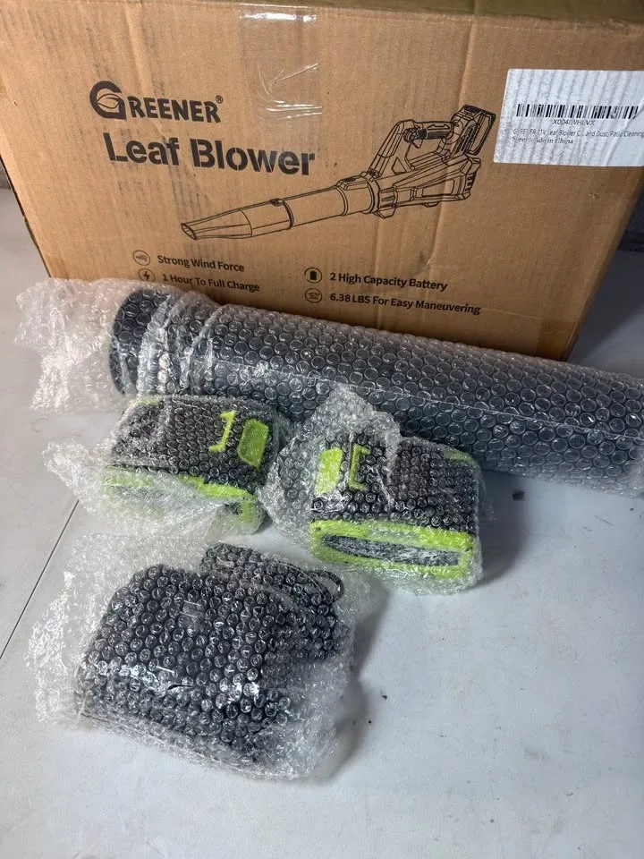 GREENER 21V Leaf Blower Cordless - 600CFM/160MPH image indicator(4)