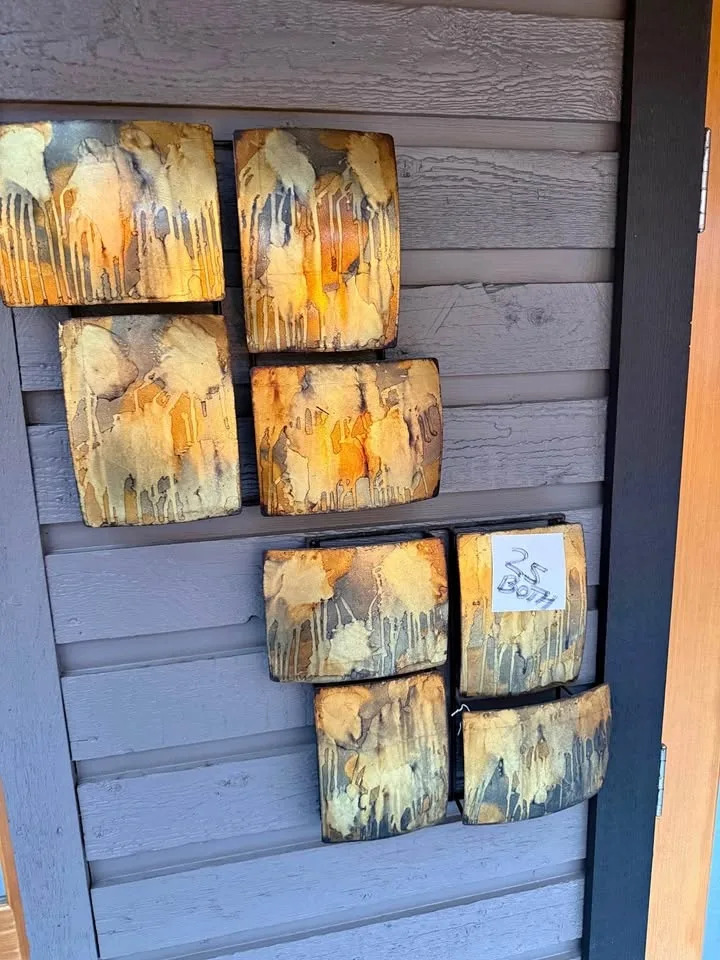 Tin outdoor or indoor wall art