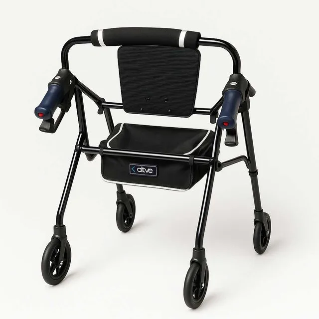 Airgo Ultra-Light rollator in purple walker for seniors