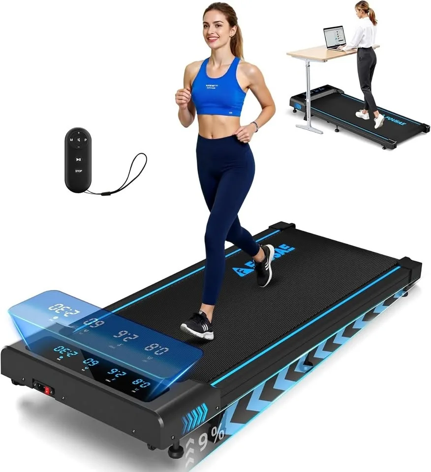 FOUSAE 5 in 1 Foldable 7.5 MPH Treadmill for Home