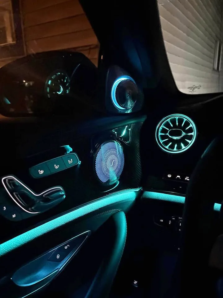 Brand New Mercedes Ambient Lights thumbnail
