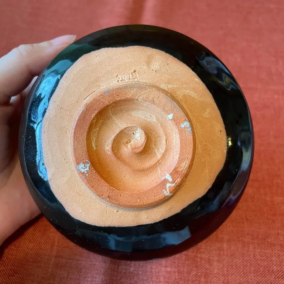 Japanese Tea Bowl, Handcrafted Vintage image indicator(4)