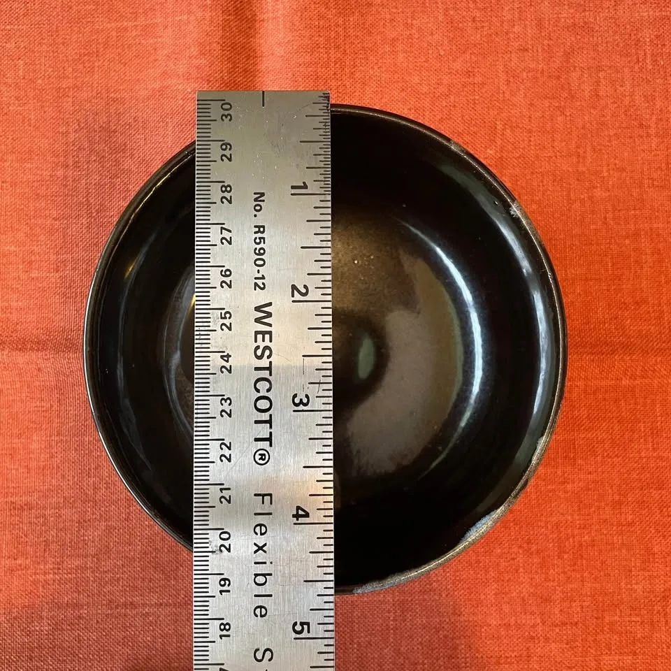 Japanese Tea Bowl, Handcrafted Vintage image indicator(6)