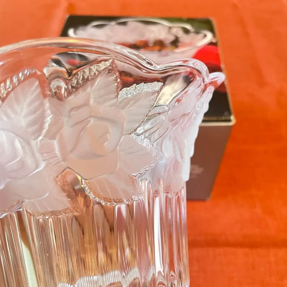 90s Crystal Votive/Potpourri Holder Vintage image indicator(5)