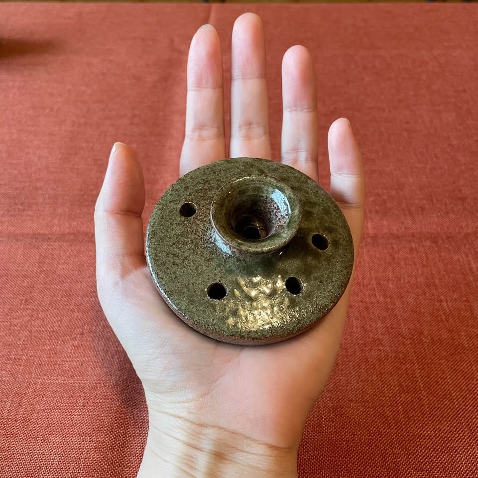 Vintage Tamba Ware Decorative Art Piece - photo 2