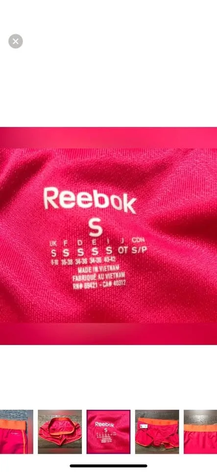 Womens Reebok Athletic Shorts image indicator(6)