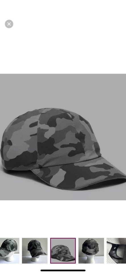 Lululemon grey camo hat - photo 2