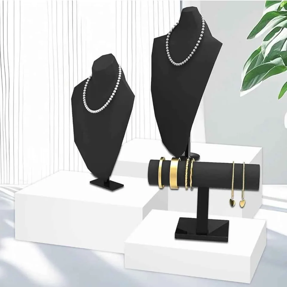 3 Pack White Buffet Food Risers, Large Size Acrylic Display Box image indicator(4)