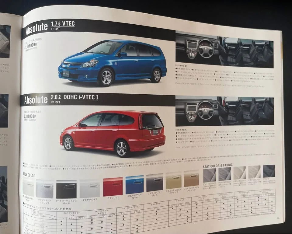 HONDA STREAM image indicator(3)