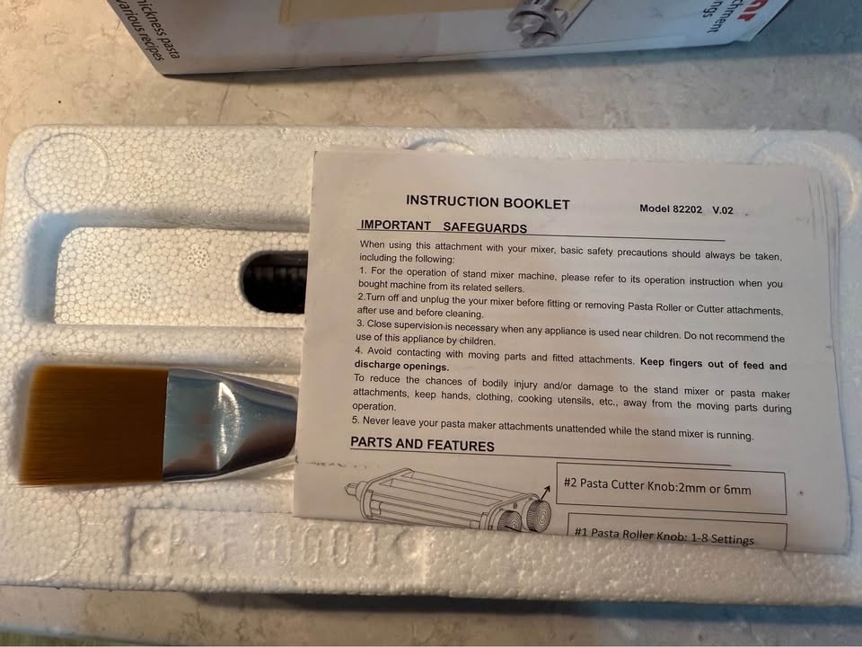 Pasta roller attachment - photo 4