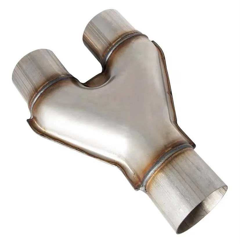 Stainless Steel Exhaust Y Pipe Adapter