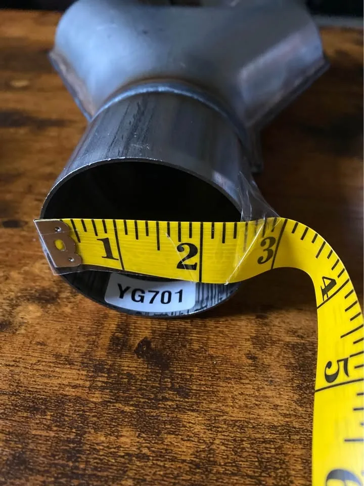 Stainless Steel Exhaust Y Pipe Adapter image indicator(2)