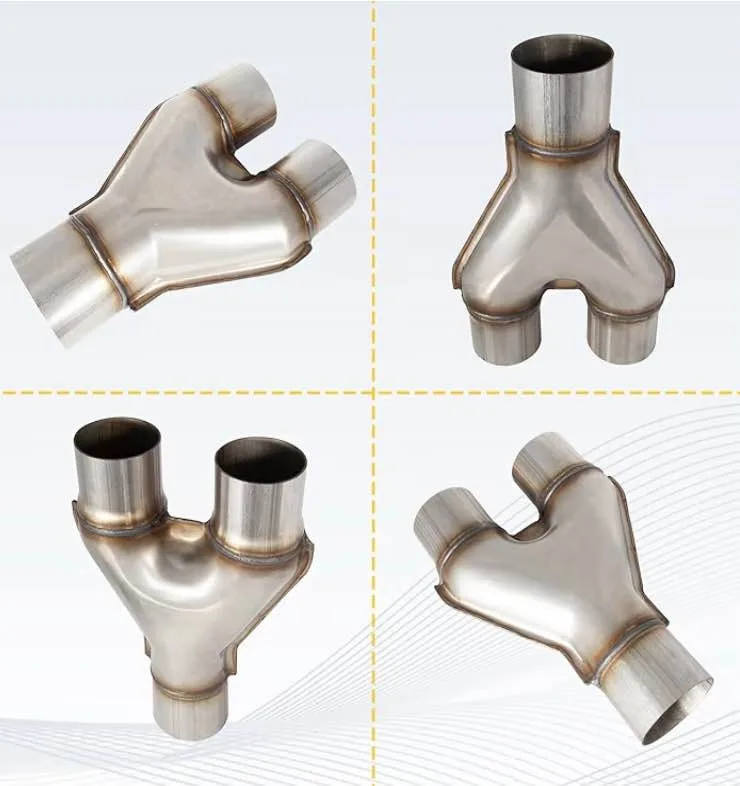 Stainless Steel Exhaust Y Pipe Adapter image indicator(3)