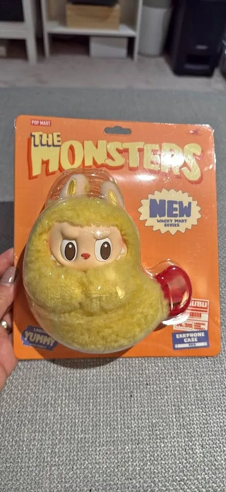 Labubu Wacky Mart Earphone Case