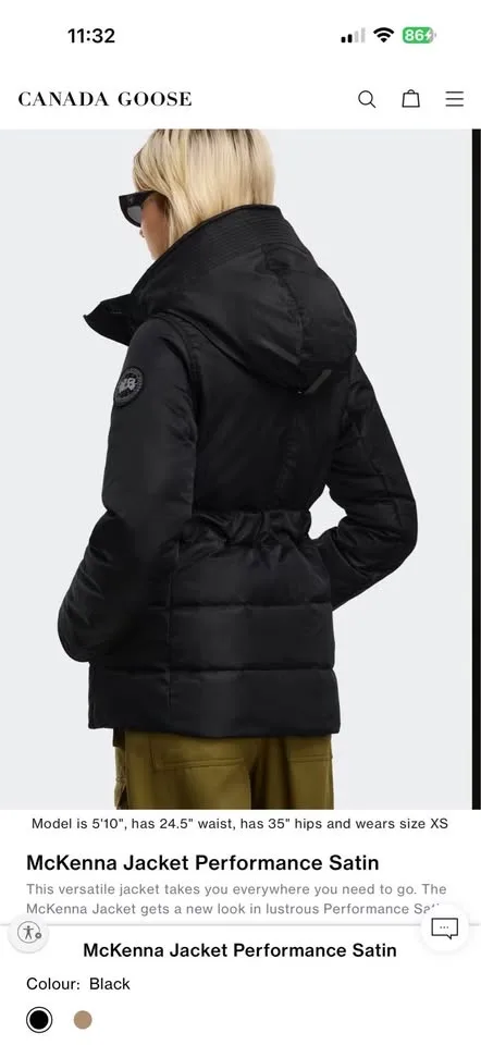 Canada Goose McKenna Jacket Performance Satin image indicator(3)