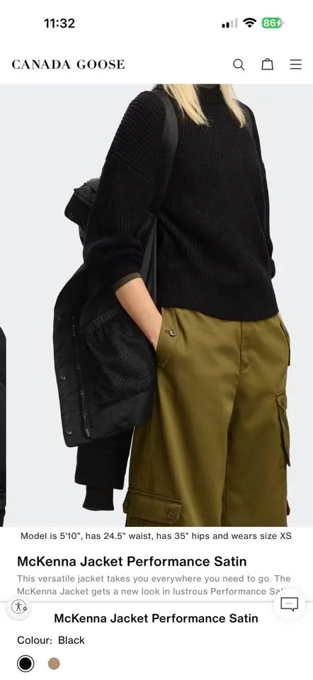 Canada Goose McKenna Jacket Performance Satin image indicator(4)