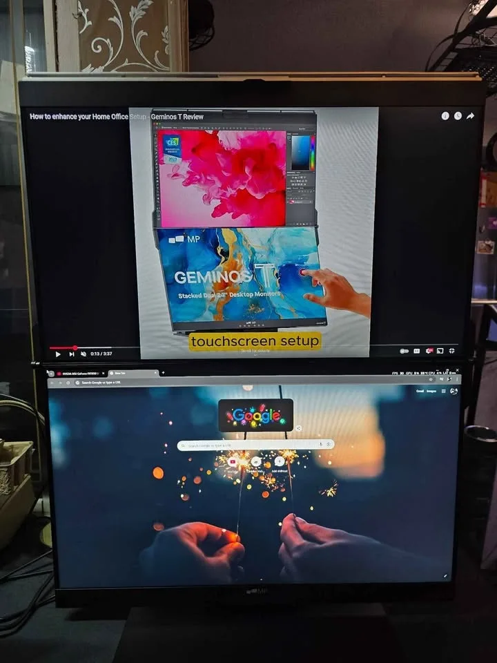 Geminos T, a dual-stacked monitor image indicator(2)