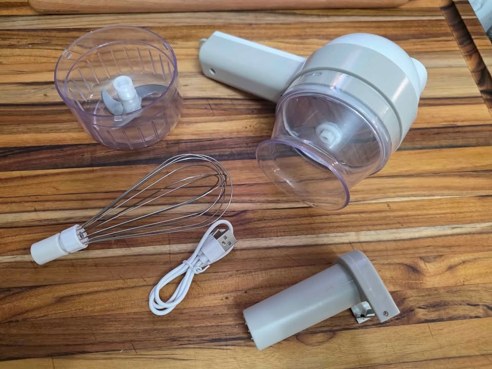 Porodo LifeStyle 4-in-1 Portable Food Chopper - photo 2