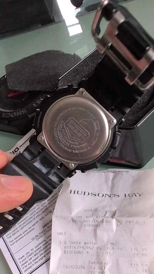 Casio G-shock watch image indicator(3)