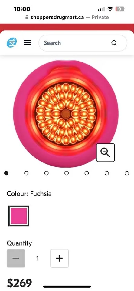 Foreo UFO 3 LED deep hydrating Facial device