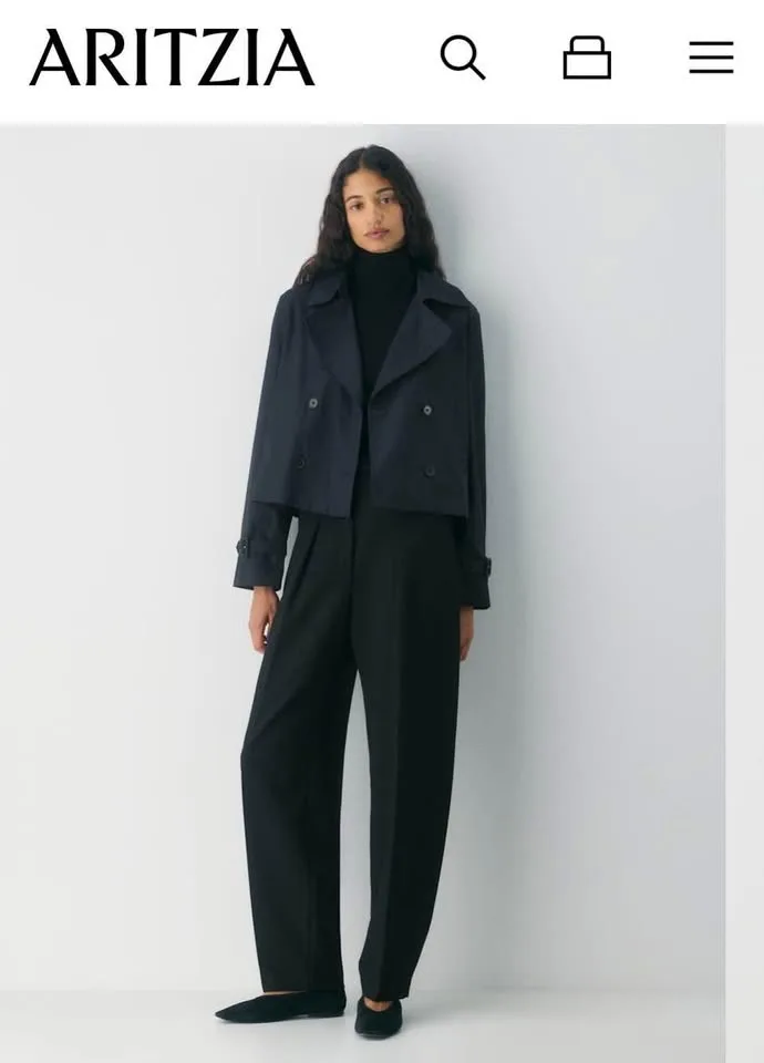 Ar1tzia The Esquire Trench coat Sz M Price is firm image indicator(3)