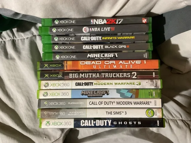 Xbox 360 Xbox Original Xbox One Games