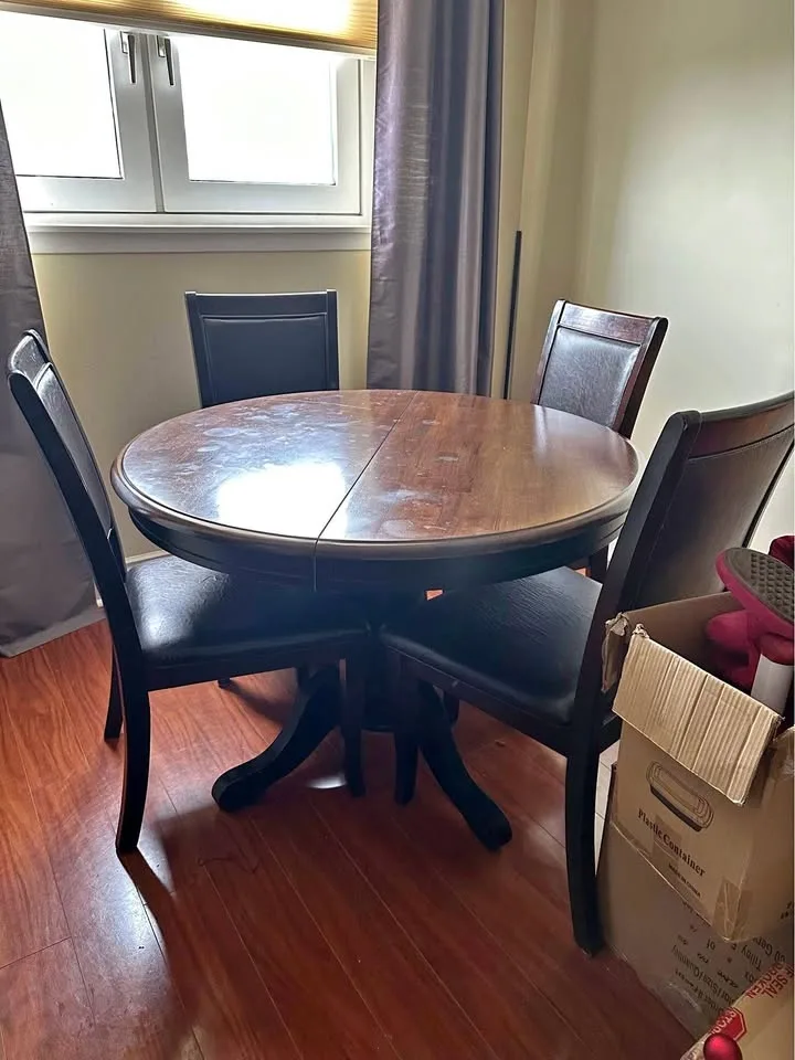 Wood Table with leaf