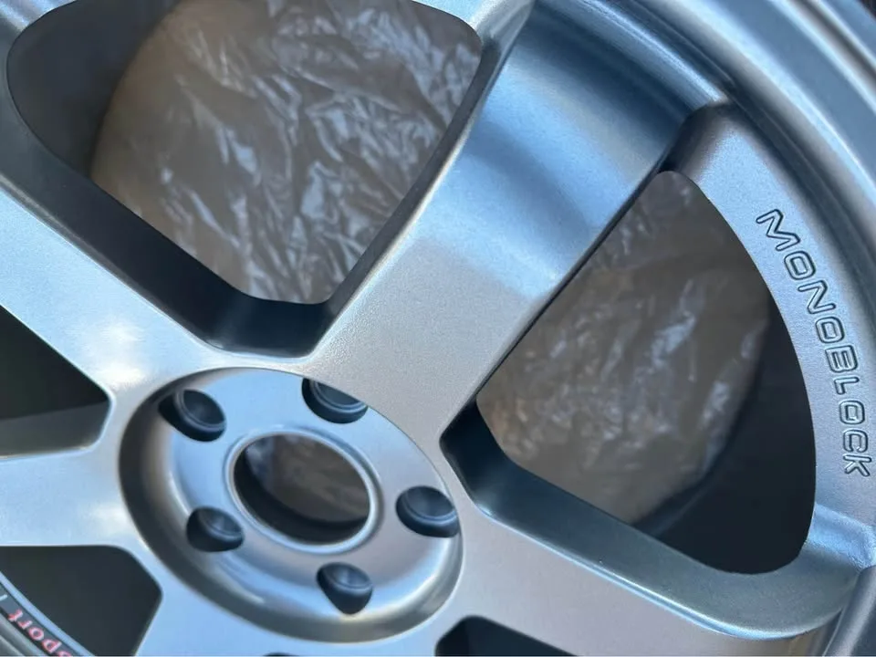 TE37 Style 18 inch rims 18X8 5X114.3 alloy wheels offset+45mm CB image indicator(6)