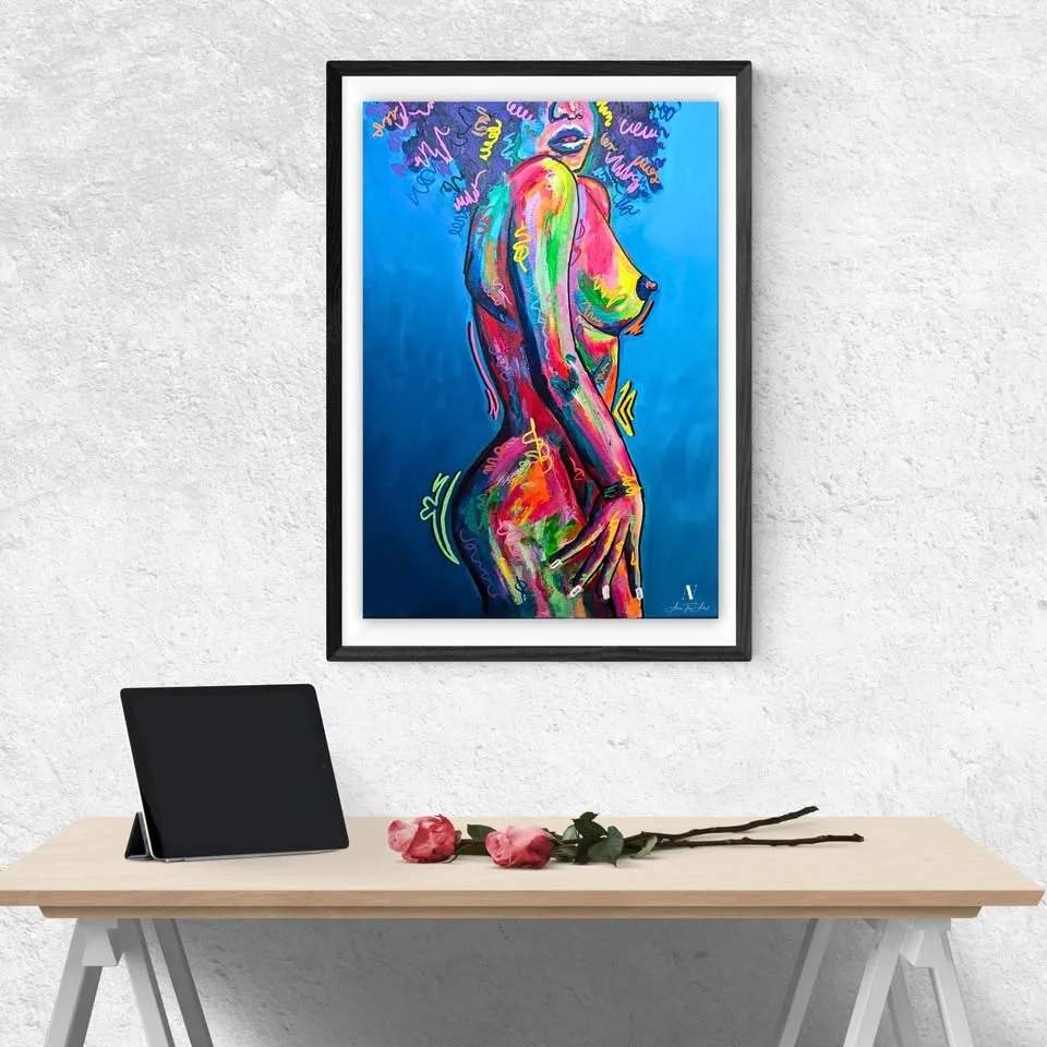 Comfortable With My Colours - Original Painting image indicator(2)