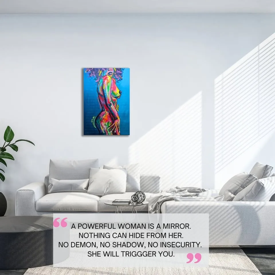 Comfortable With My Colours - Original Painting image indicator(3)