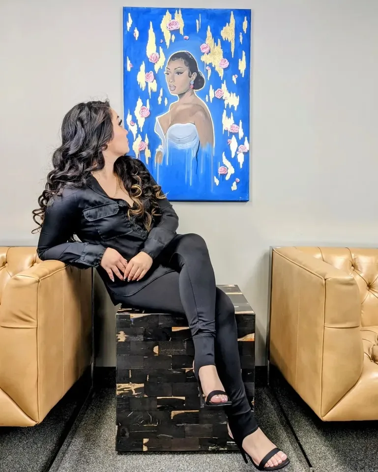 Megan Thee Stallion - Original Painting image indicator(5)