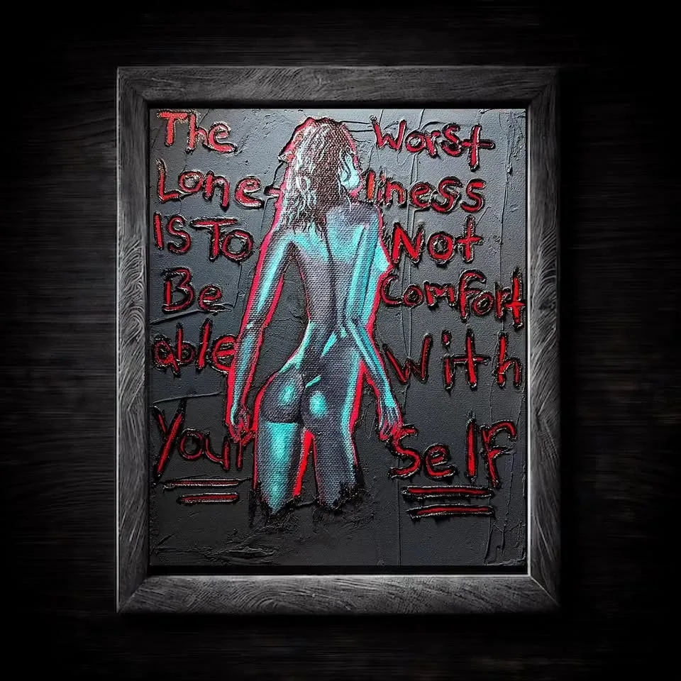 The Worst Loneliness - Original Painting image indicator(2)