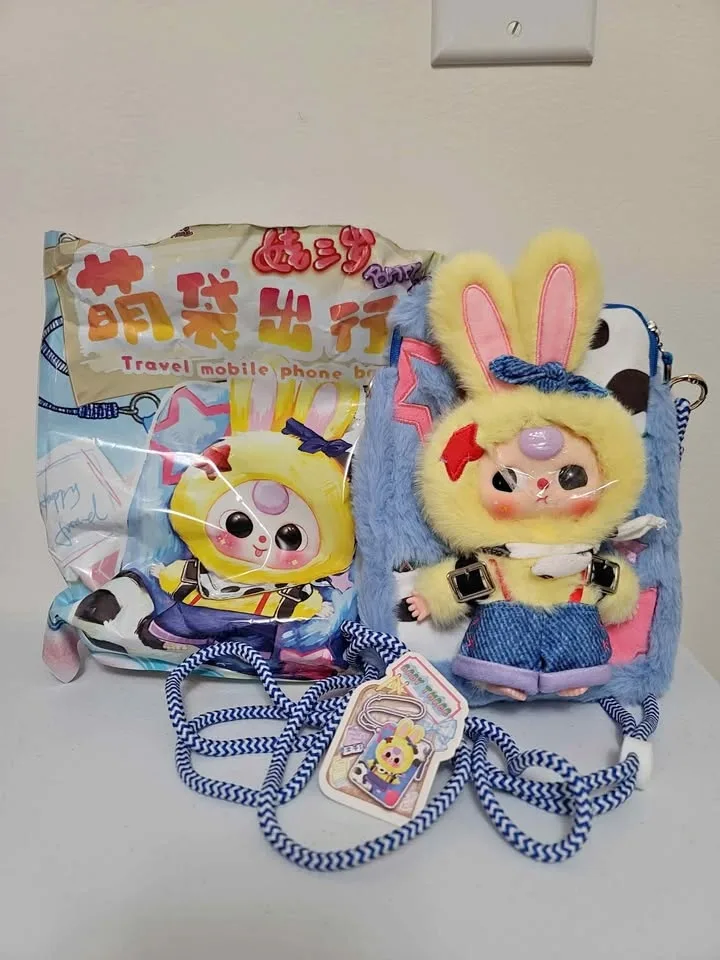 Baby three BB3 Mobile Phone Bag - Blue Denim Cowgirl lol