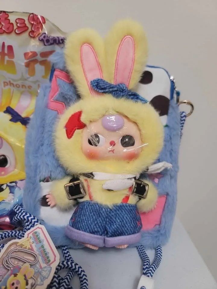 Baby three BB3 Mobile Phone Bag - Blue Denim Cowgirl lol image indicator(2)