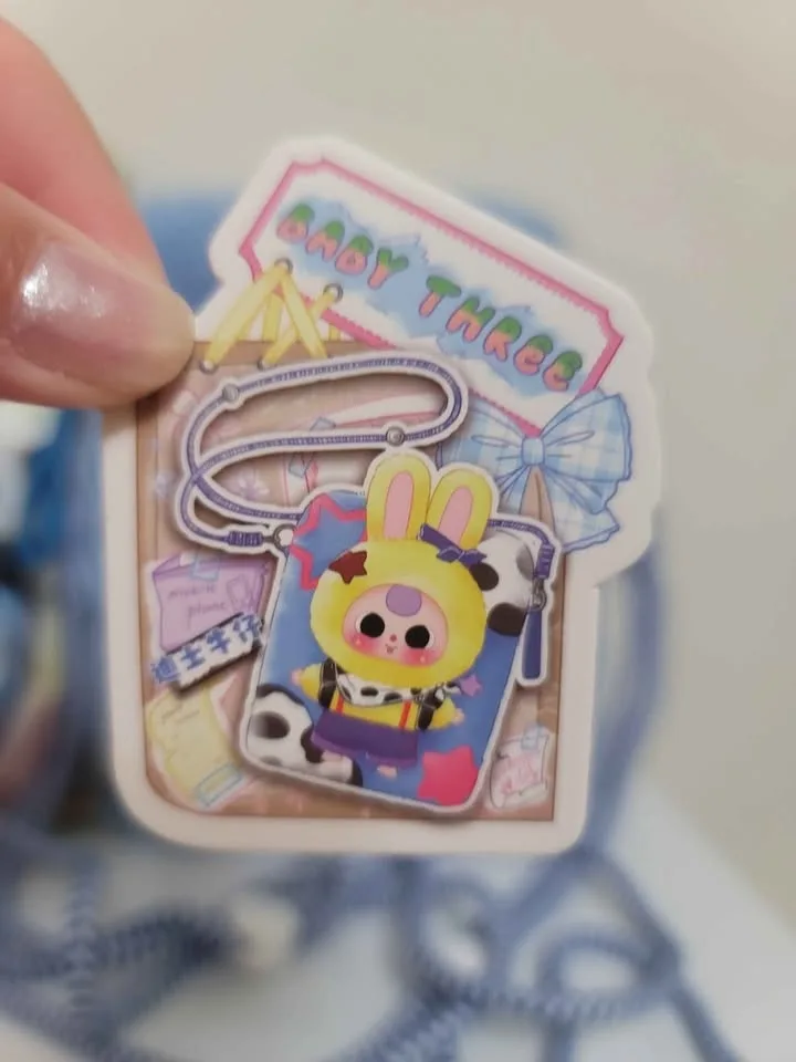 Baby three BB3 Mobile Phone Bag - Blue Denim Cowgirl lol image indicator(6)