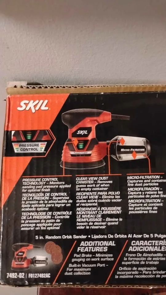 Skil 5" Random Orbit Sander image indicator(3)