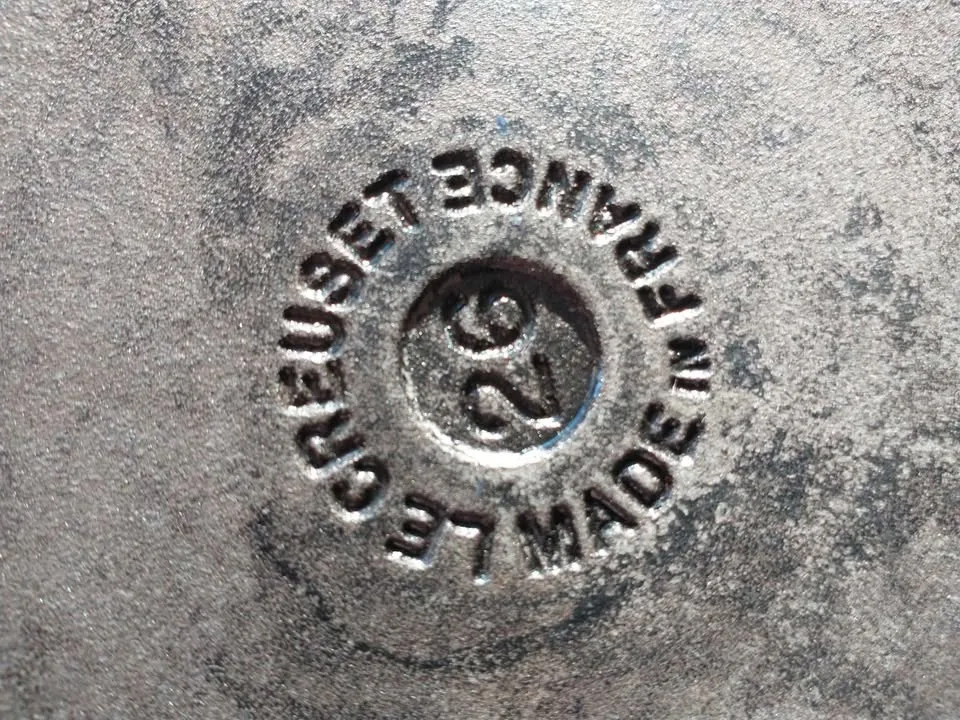 Le Creuset Iron Skillet; 26 cm; Blue; MADE in France image indicator(3)