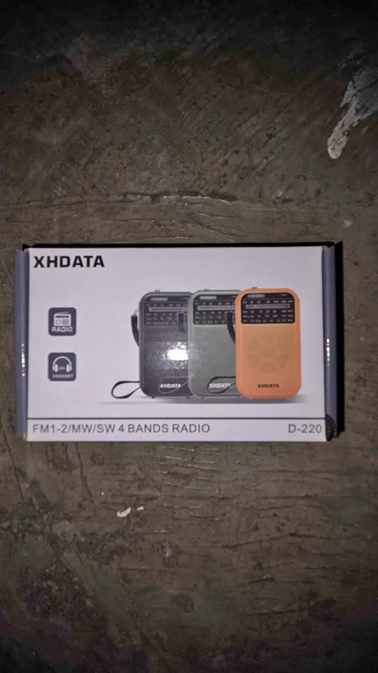 Small portable Radio fm/sw/mw