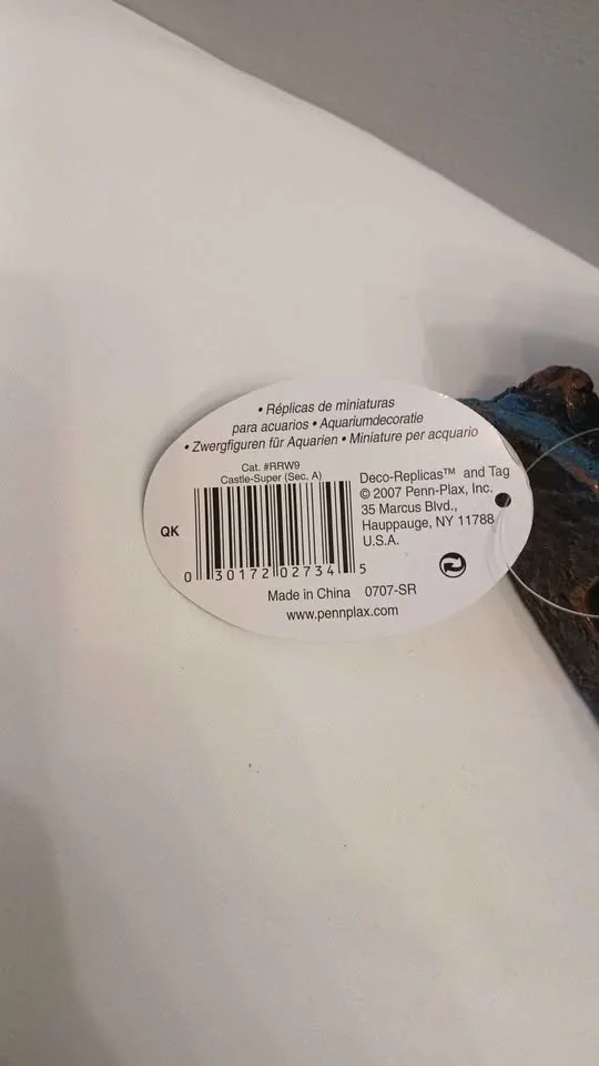 Penn-Plax Aqua Ornament Super Castle Aquarium Decoration image indicator(5)
