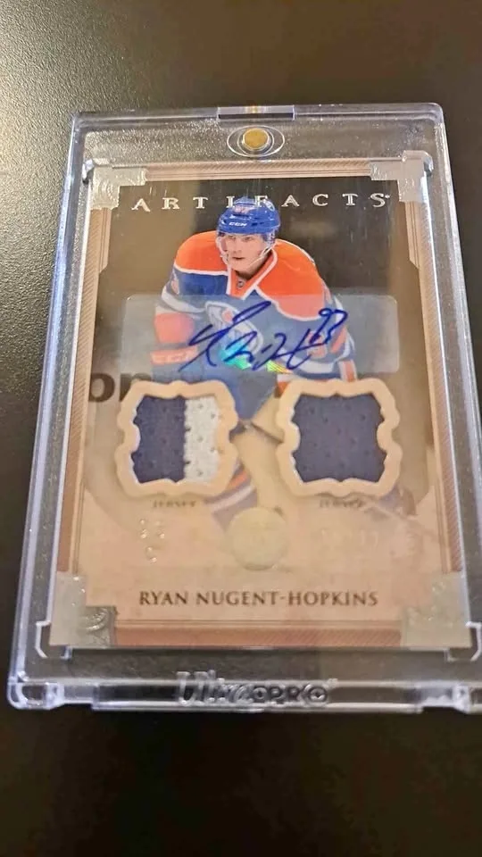 2013 - 14 Upper Deck Ryan Nugent- Hopkins Auto 10/12