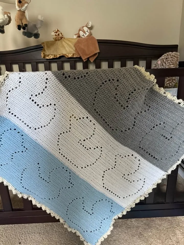 Crochet baby blanket image indicator(2)