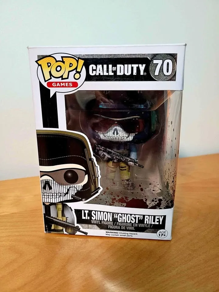 New! Funko pop - Lt.Simon "Ghost" Riley #70 - Call of Duty