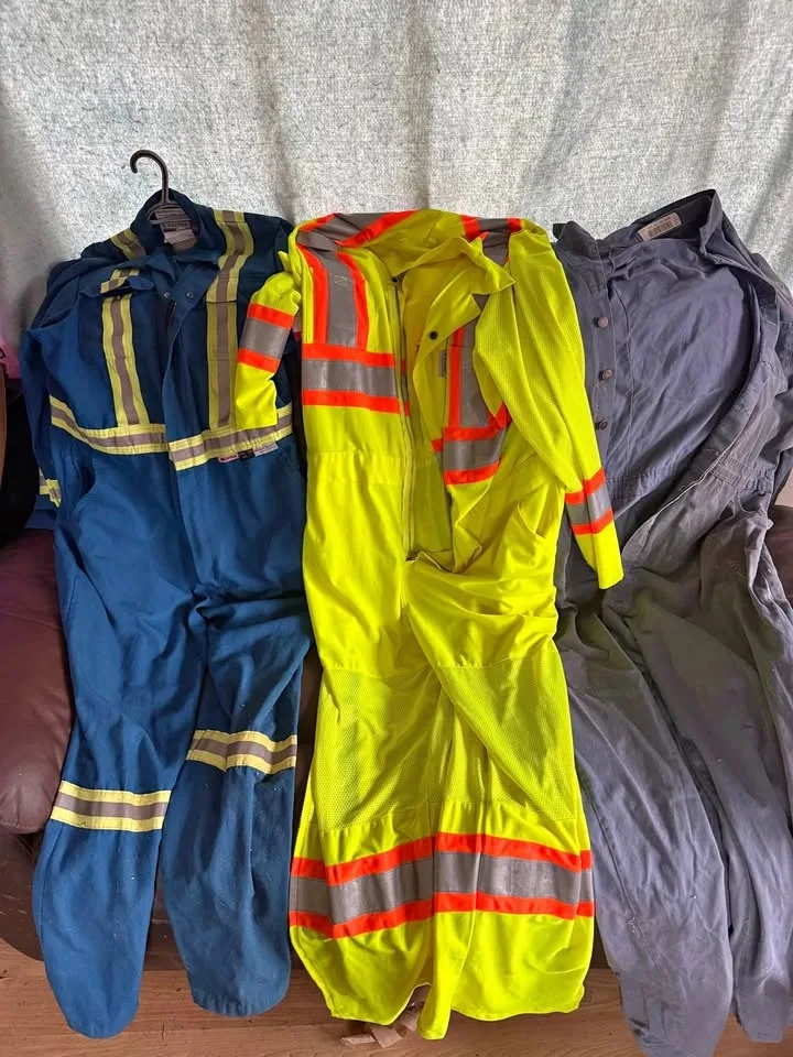 High vis coveralls
