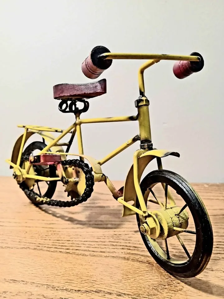 Vintage Hand Crafted Metal Bicycle