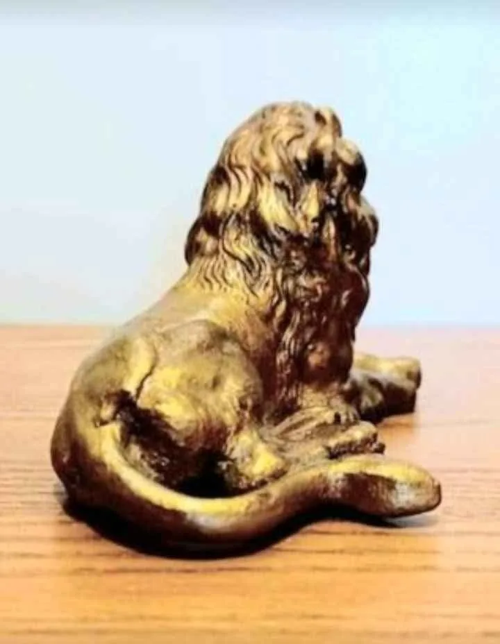 Unique Antique 18th Century Lion Sculpture image indicator(3)