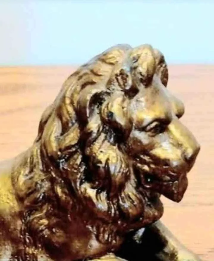 Unique Antique 18th Century Lion Sculpture image indicator(5)
